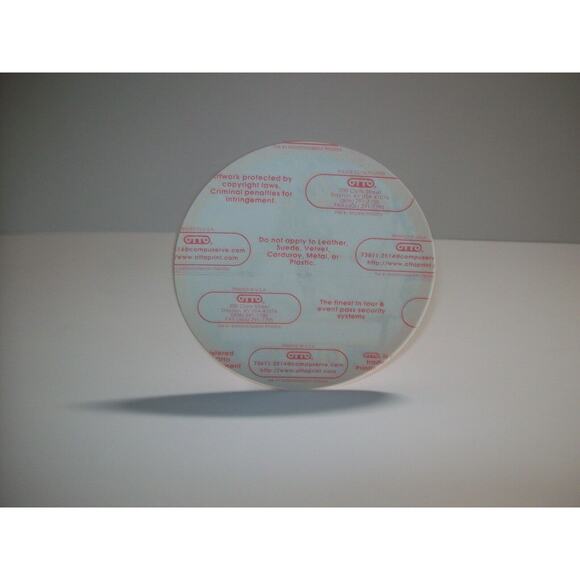 Bush Razorblade Suitcase Backstage Photo Pass Concert Tour Cloth Original 1996 - Picture 2 of 3